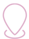 A pink and black picture of an arrow