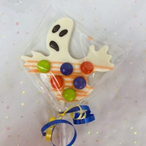 Hand-Painted Chocolate Molded Ghosts